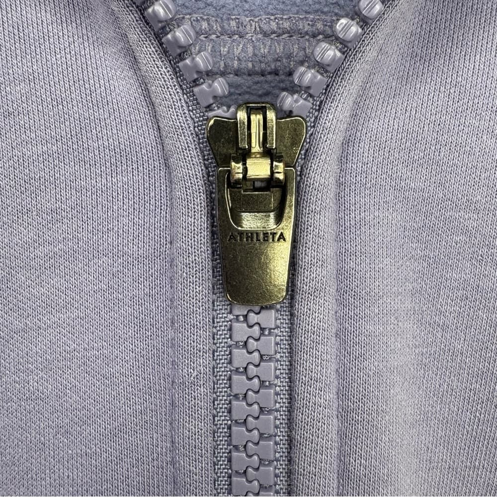 Athleta Lavender Zip-Up Hoodie size XS - Thumbnail 4