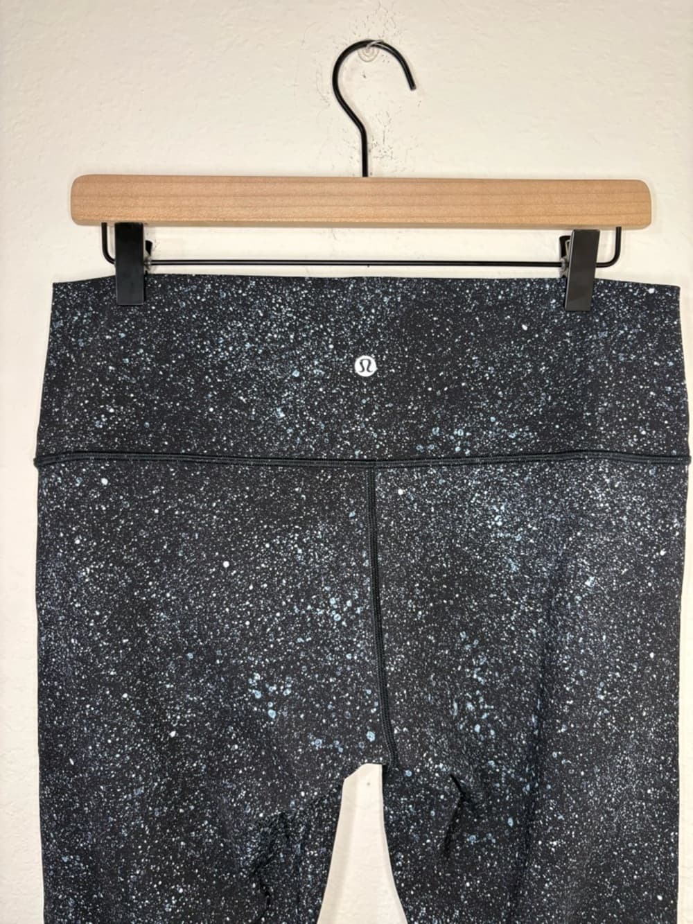 Lululemon Wunder Under Hi-Rise 7/8 Leggings Luxtreme 25" black blue speckled - Thumbnail 5