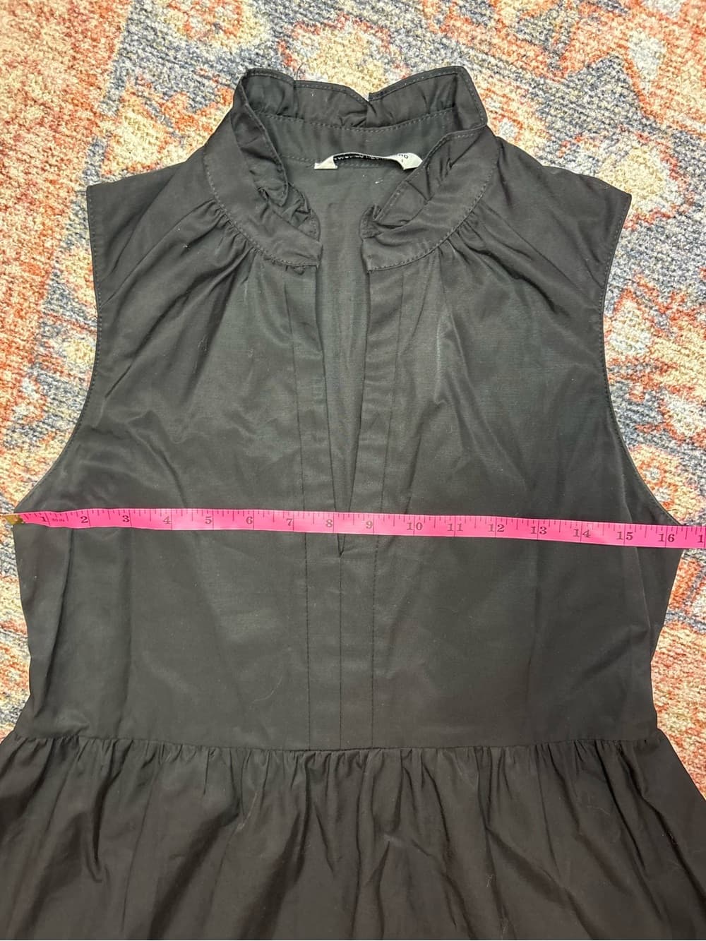 Amanda Uprichard Black Sleeveless Saffron Mini Dress size Small - Thumbnail 12