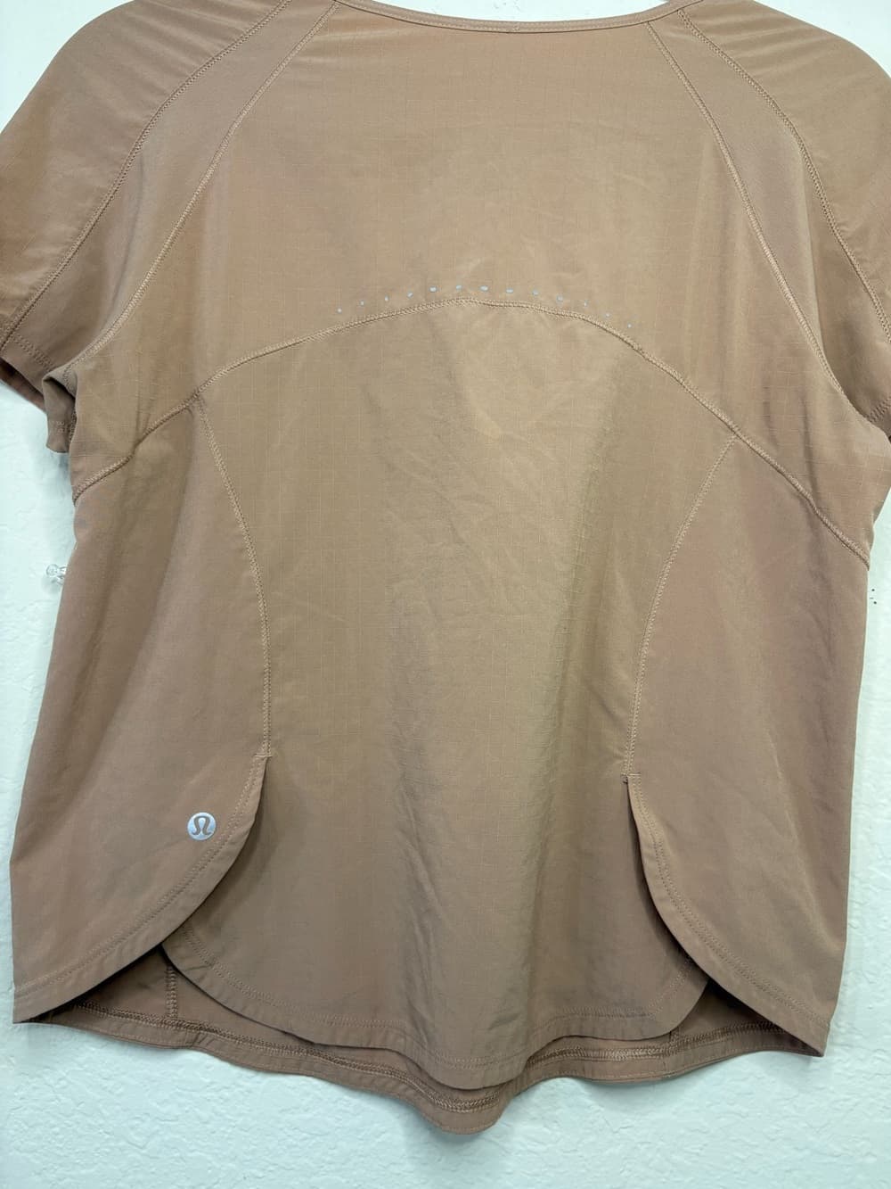 Lululemon Lightweight Stretch Running Short Sleeve Shirt pink clay size 4 - Thumbnail 12