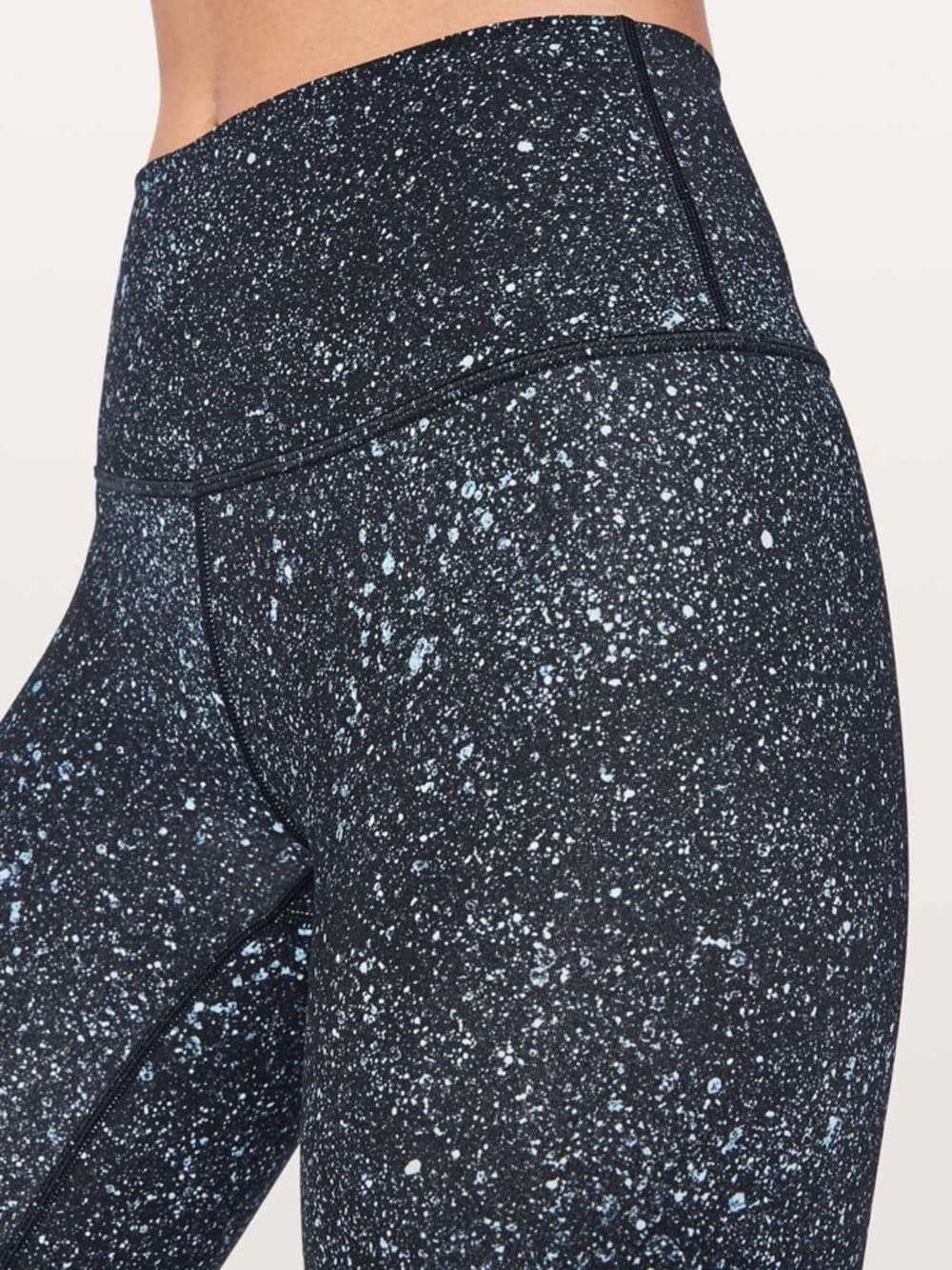 Lululemon Wunder Under Hi-Rise 7/8 Leggings Luxtreme 25" black blue speckled - Thumbnail 11