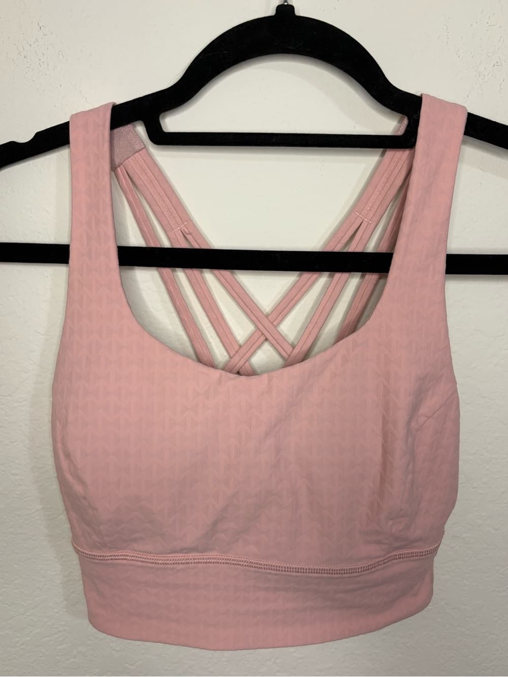Lululemon Pink Free to Be Elevated Strappy Sports Bra size 4 - Thumbnail 5