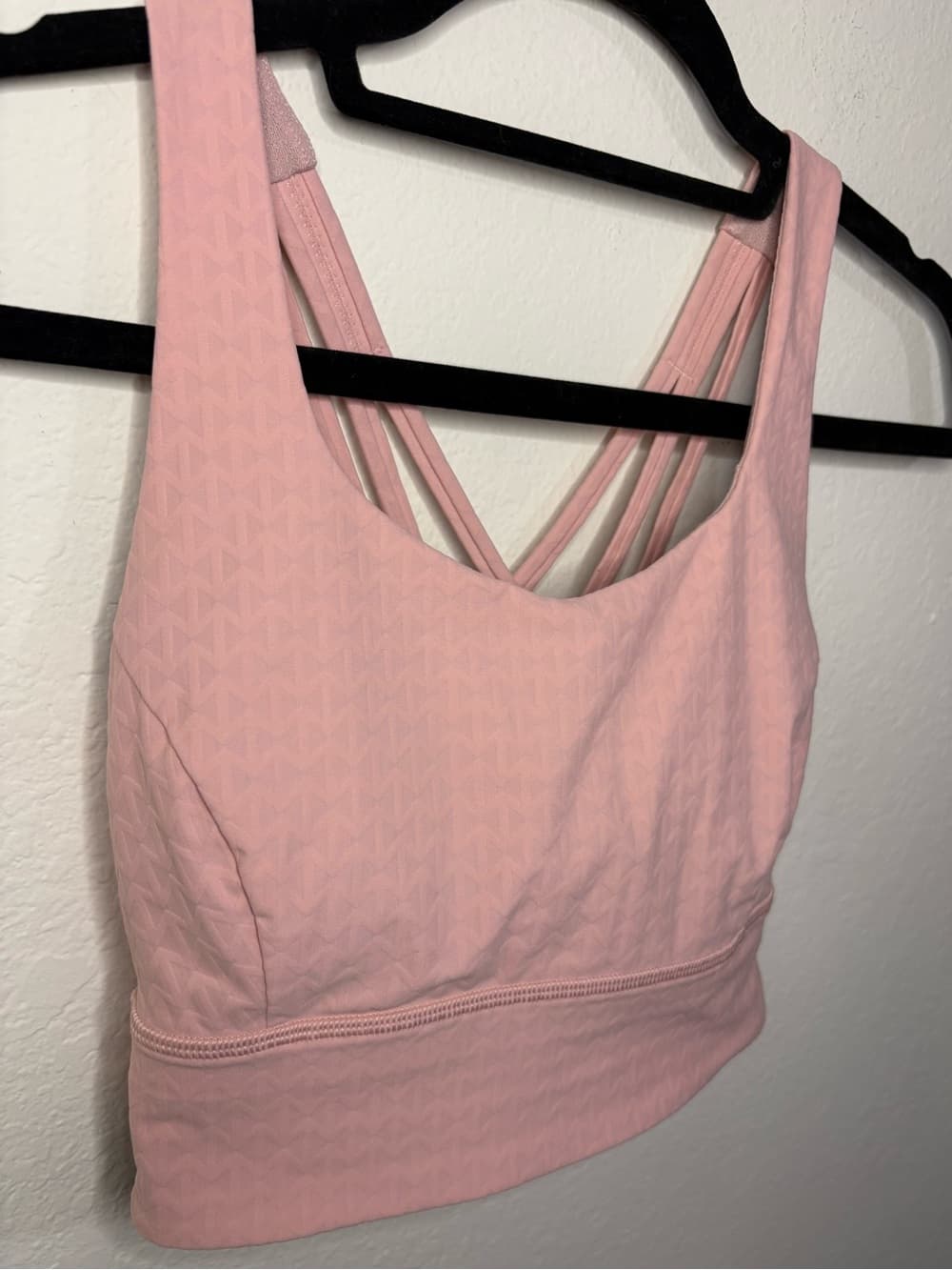 Lululemon Pink Free to Be Elevated Strappy Sports Bra size 4 - Thumbnail 3