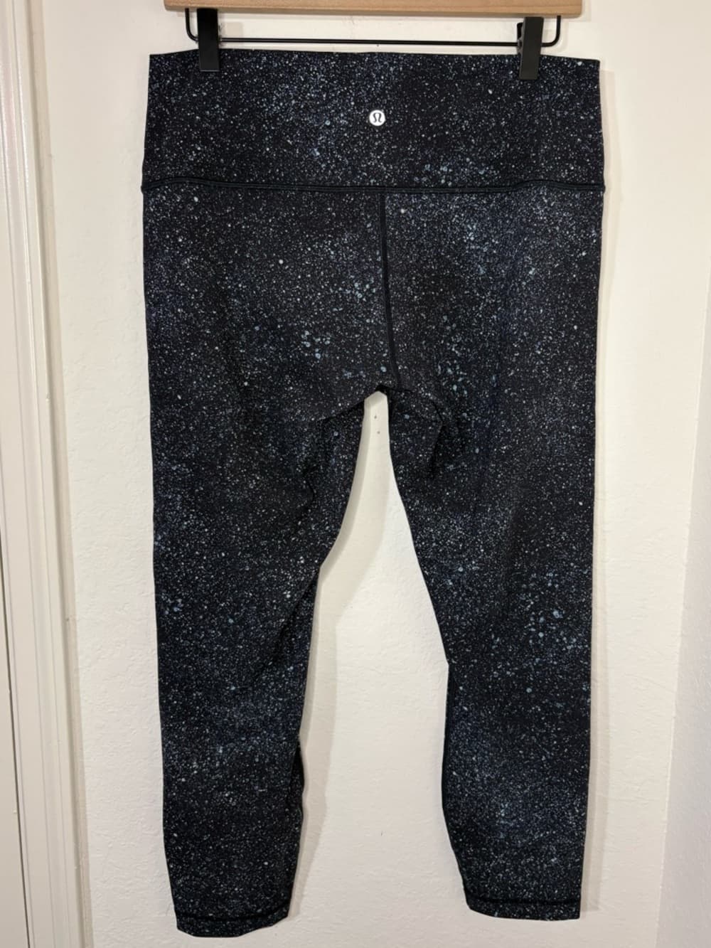 Lululemon Wunder Under Hi-Rise 7/8 Leggings Luxtreme 25" black blue speckled - Thumbnail 2