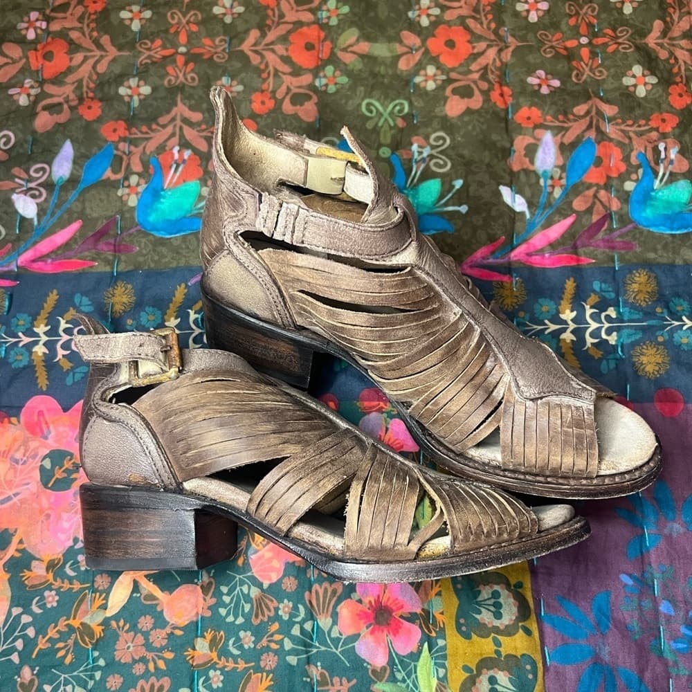 Freebirds by Steven strappy heels - Thumbnail 5