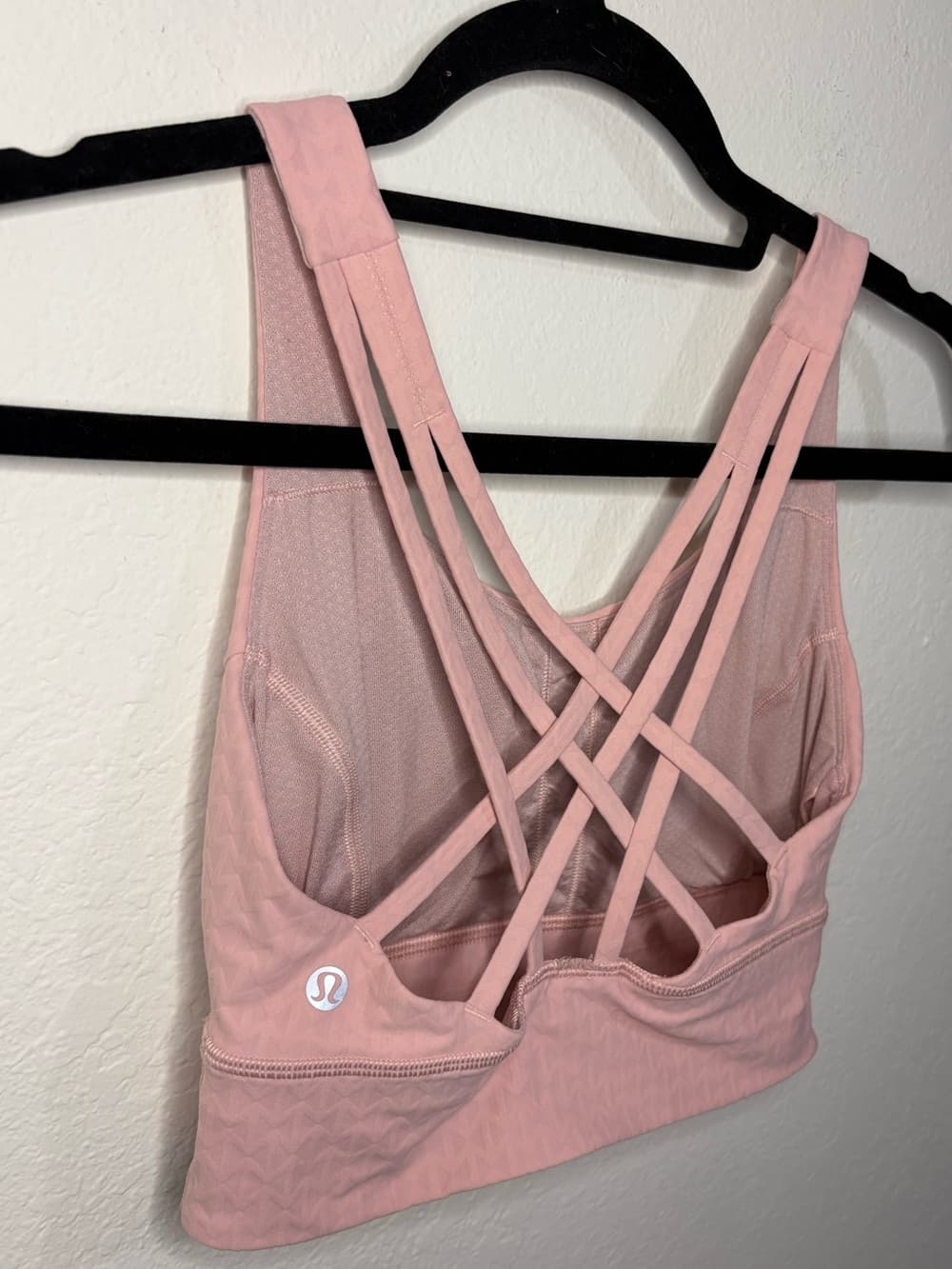 Lululemon Pink Free to Be Elevated Strappy Sports Bra size 4 - Thumbnail 6