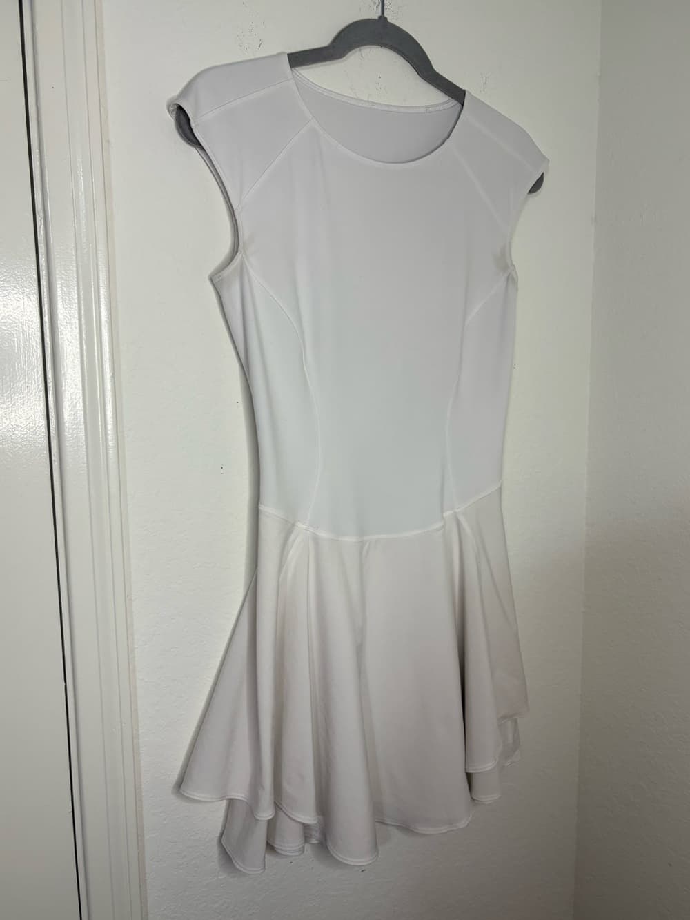 Lululemon Everlux Mesh-Back Tennis Dress white size 8 - Thumbnail 4