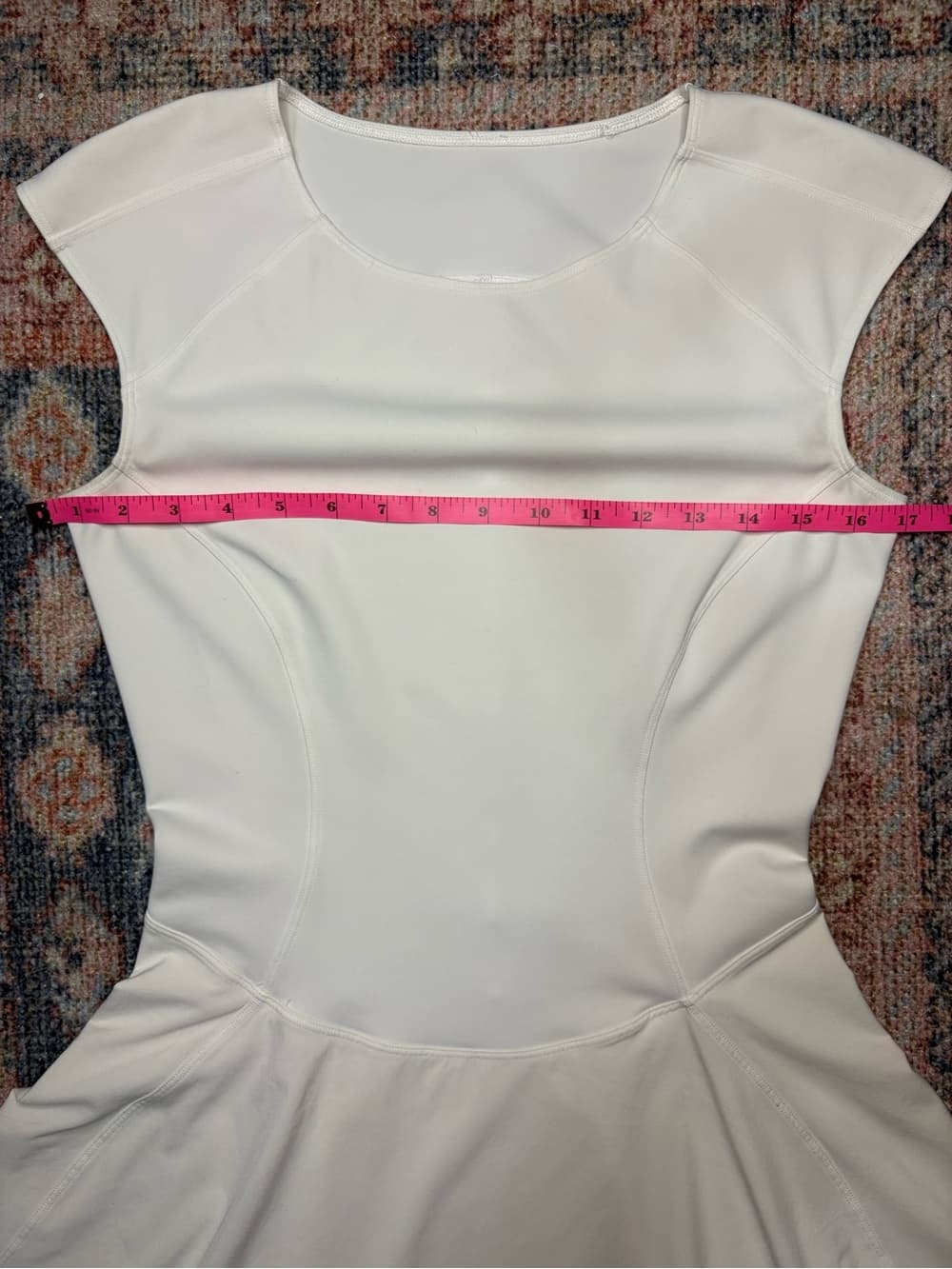 Lululemon Everlux Mesh-Back Tennis Dress white size 8 - Thumbnail 12