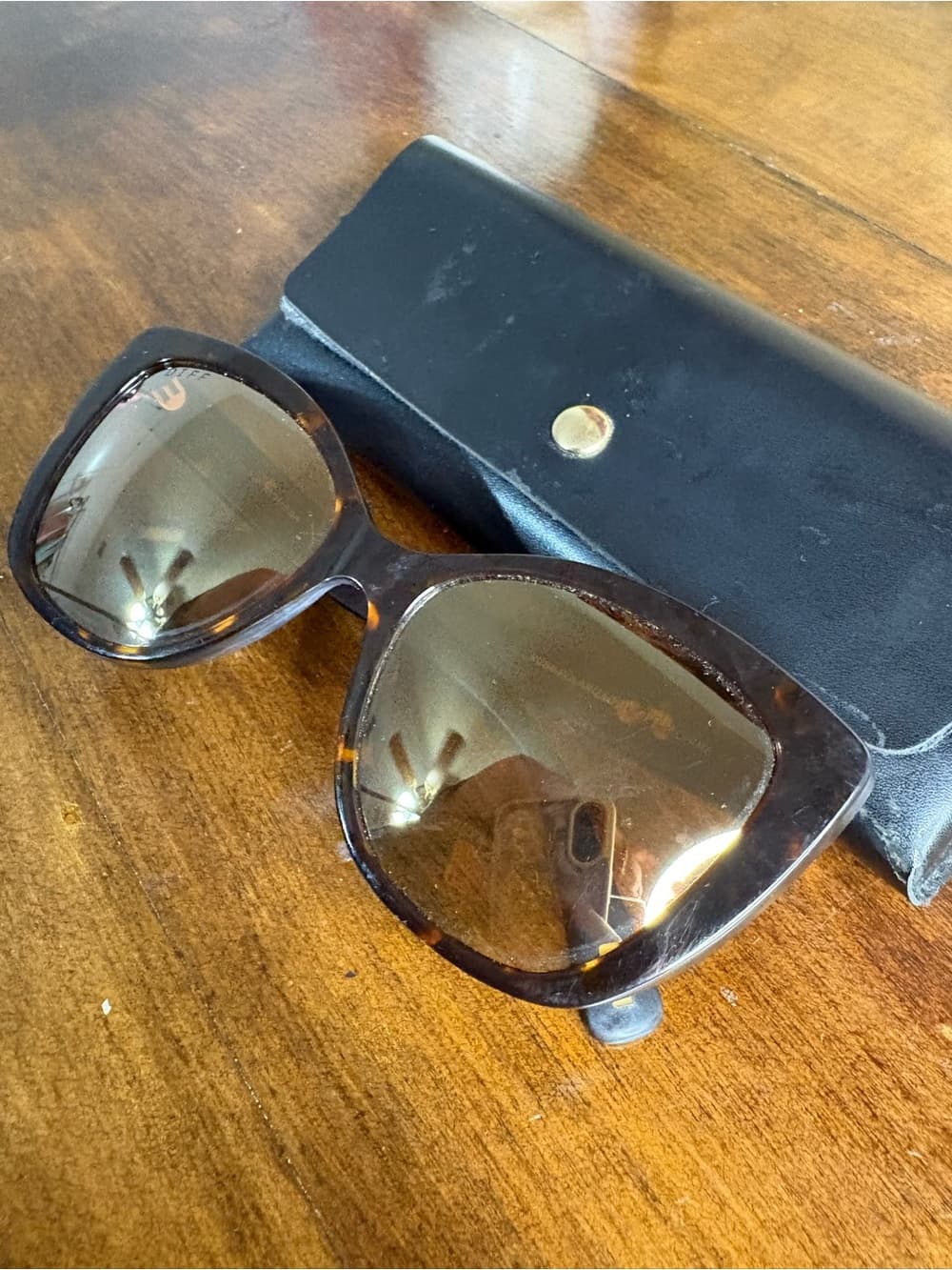 DIFF x Christina El Moussa Ruby Tortoiseshell Women's polarized Sunglasses - Thumbnail 2