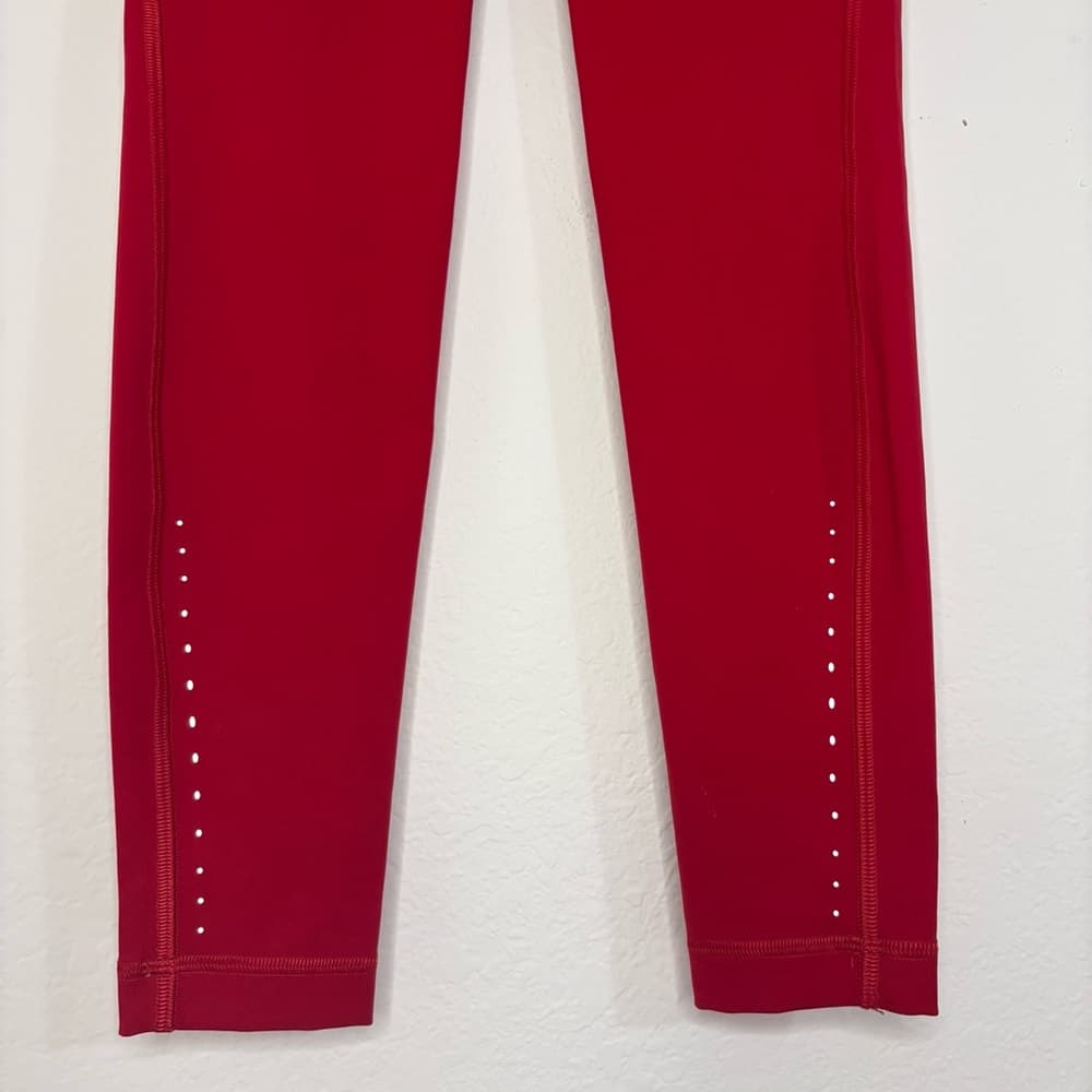 Lululemon Swift Speed High-Rise Tights leggings in red size 2 - Thumbnail 10
