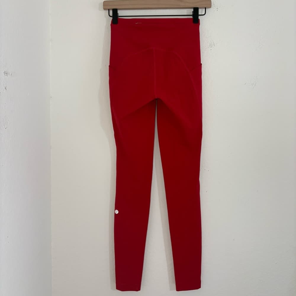 Lululemon Swift Speed High-Rise Tights leggings in red size 2 - Thumbnail 12