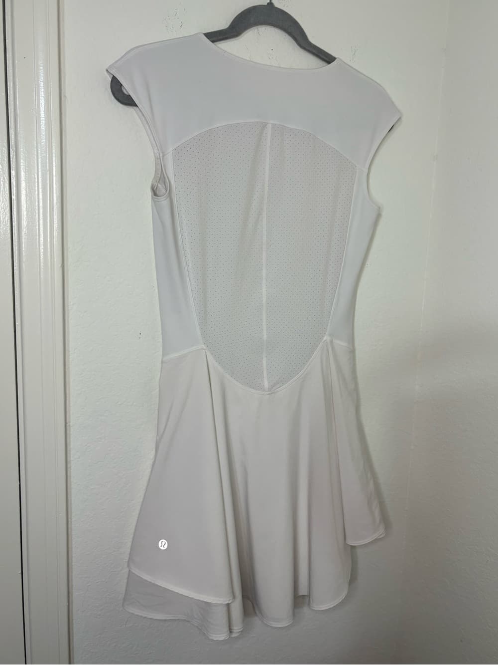 Lululemon Everlux Mesh-Back Tennis Dress white size 8 - Thumbnail 6