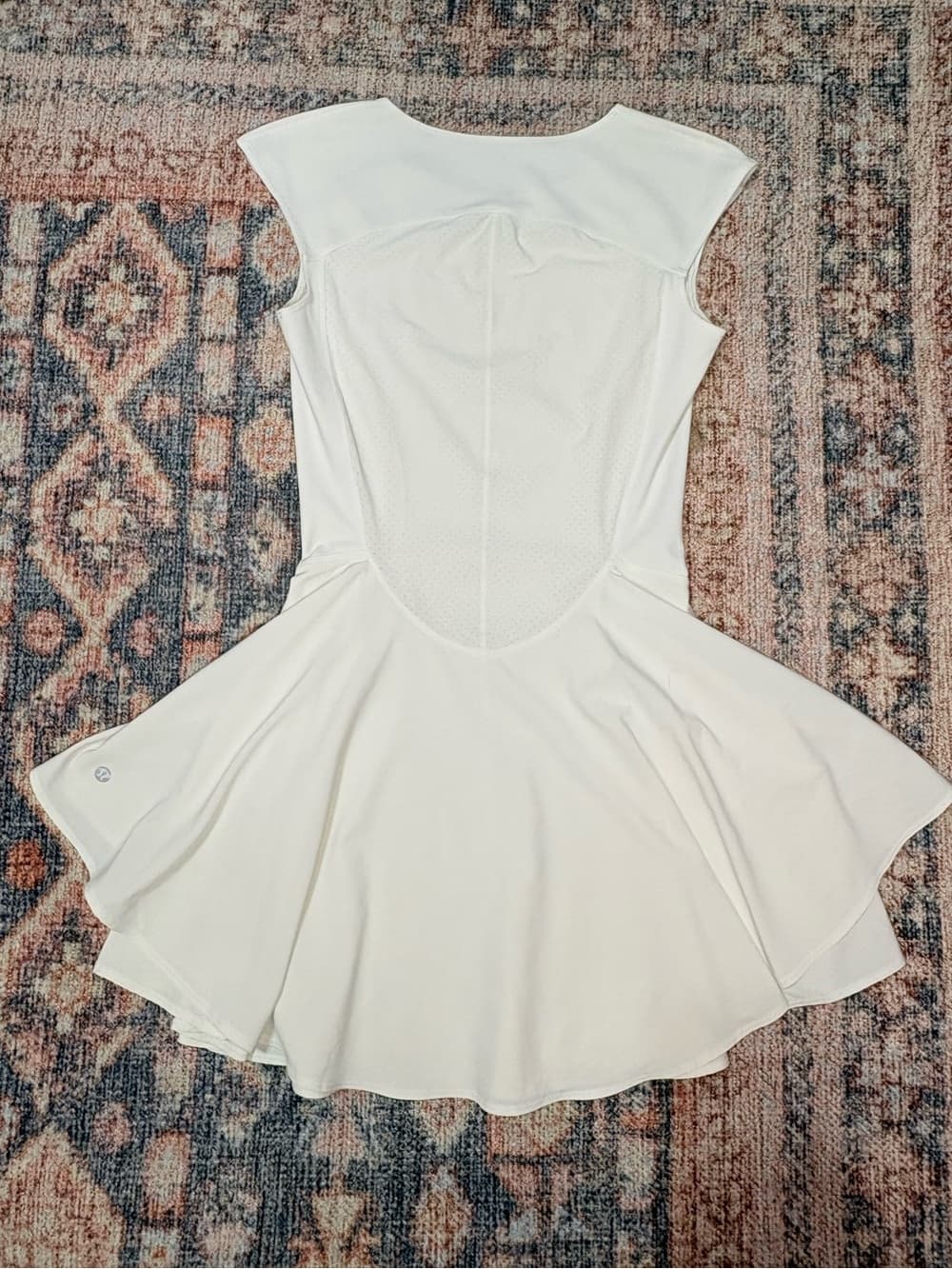 Lululemon Everlux Mesh-Back Tennis Dress white size 8 - Thumbnail 15