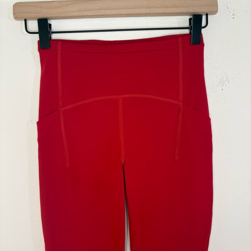 Lululemon Swift Speed High-Rise Tights leggings in red size 2 - Thumbnail 9