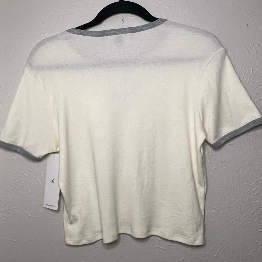 NWT Vinyl Icons Pickleball Cropped Tee - Thumbnail 6