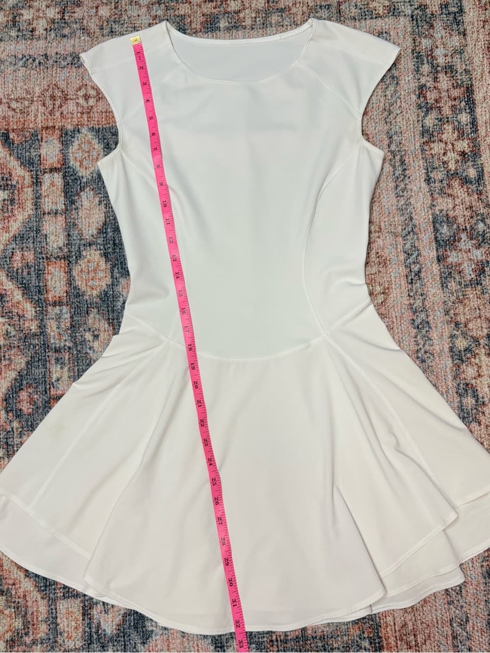Lululemon Everlux Mesh-Back Tennis Dress white size 8 - Thumbnail 13