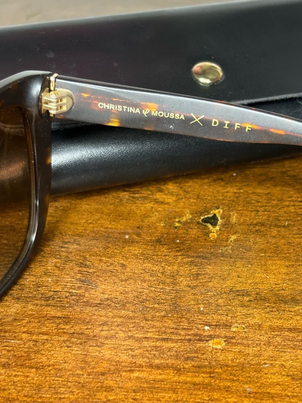 DIFF x Christina El Moussa Ruby Tortoiseshell Women's polarized Sunglasses - Thumbnail 5