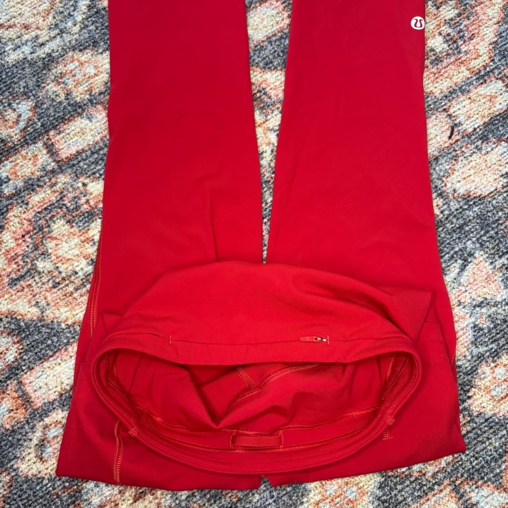 Lululemon Swift Speed High-Rise Tights leggings in red size 2 - Thumbnail 3