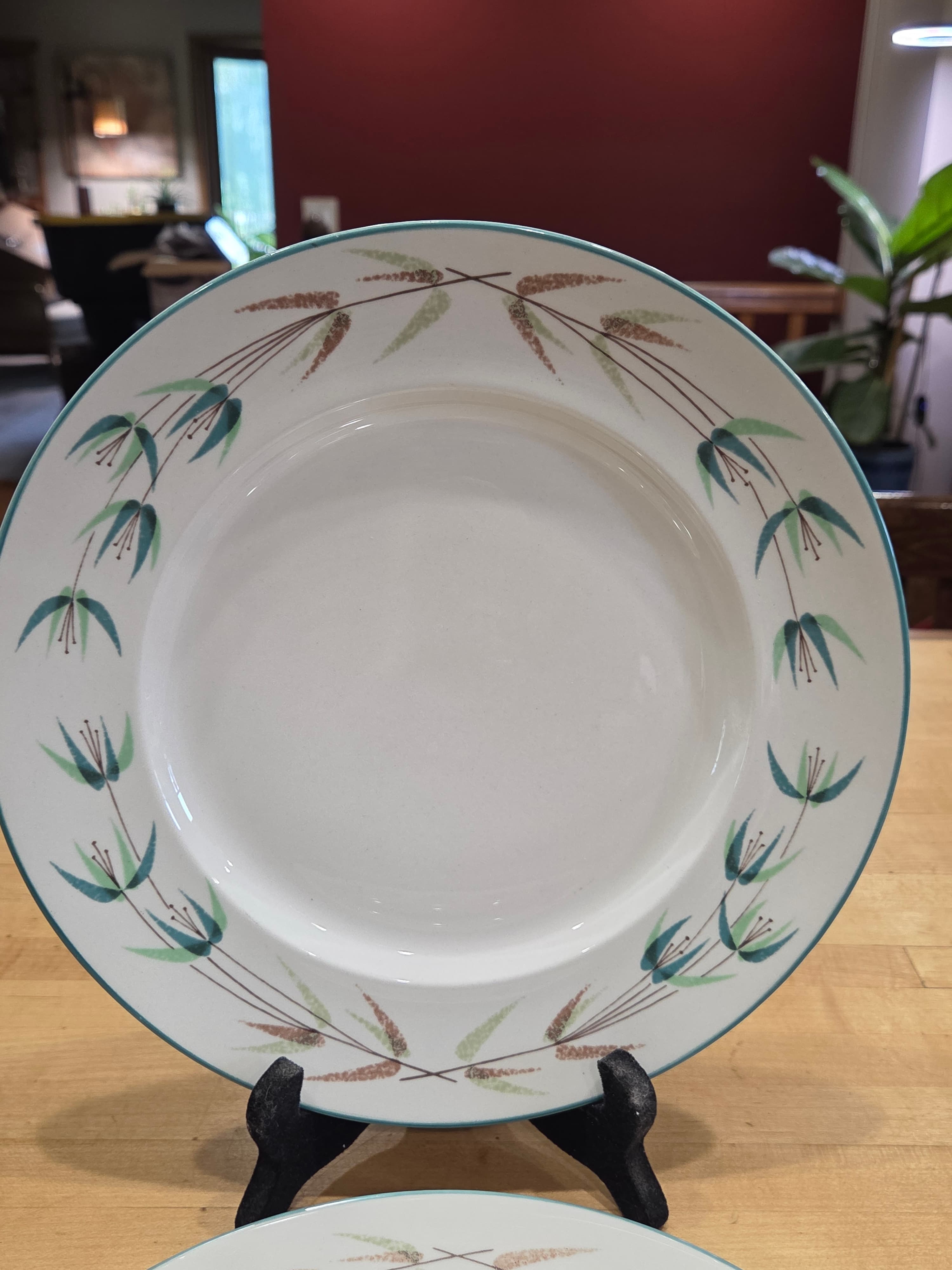 Vintage Franciscan Radiance Dinner Plates Set of 2 Gladding McBean MCM USA - Thumbnail 2