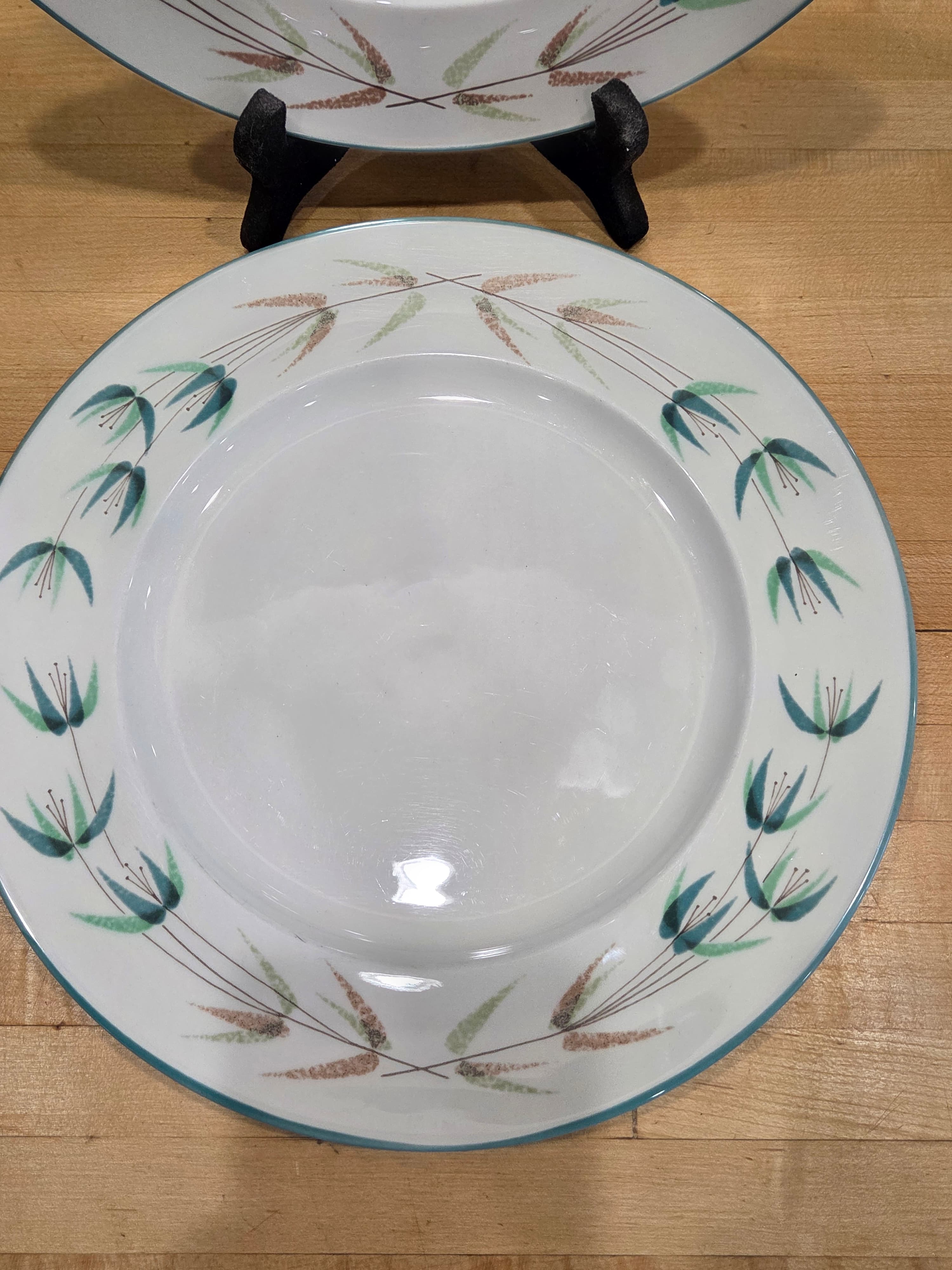 Vintage Franciscan Radiance Dinner Plates Set of 2 Gladding McBean MCM USA - Thumbnail 3