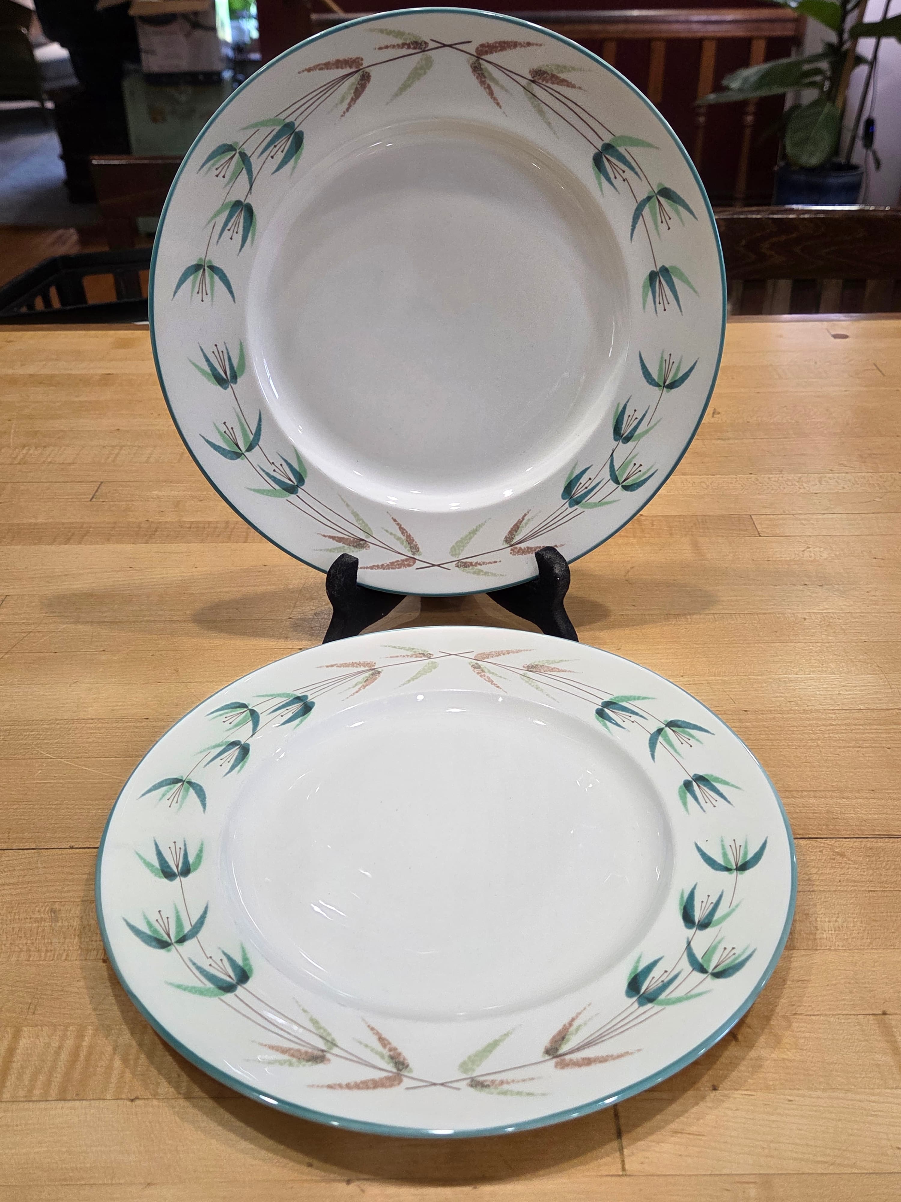 Vintage Franciscan Radiance Dinner Plates Set of 2 Gladding McBean MCM USA