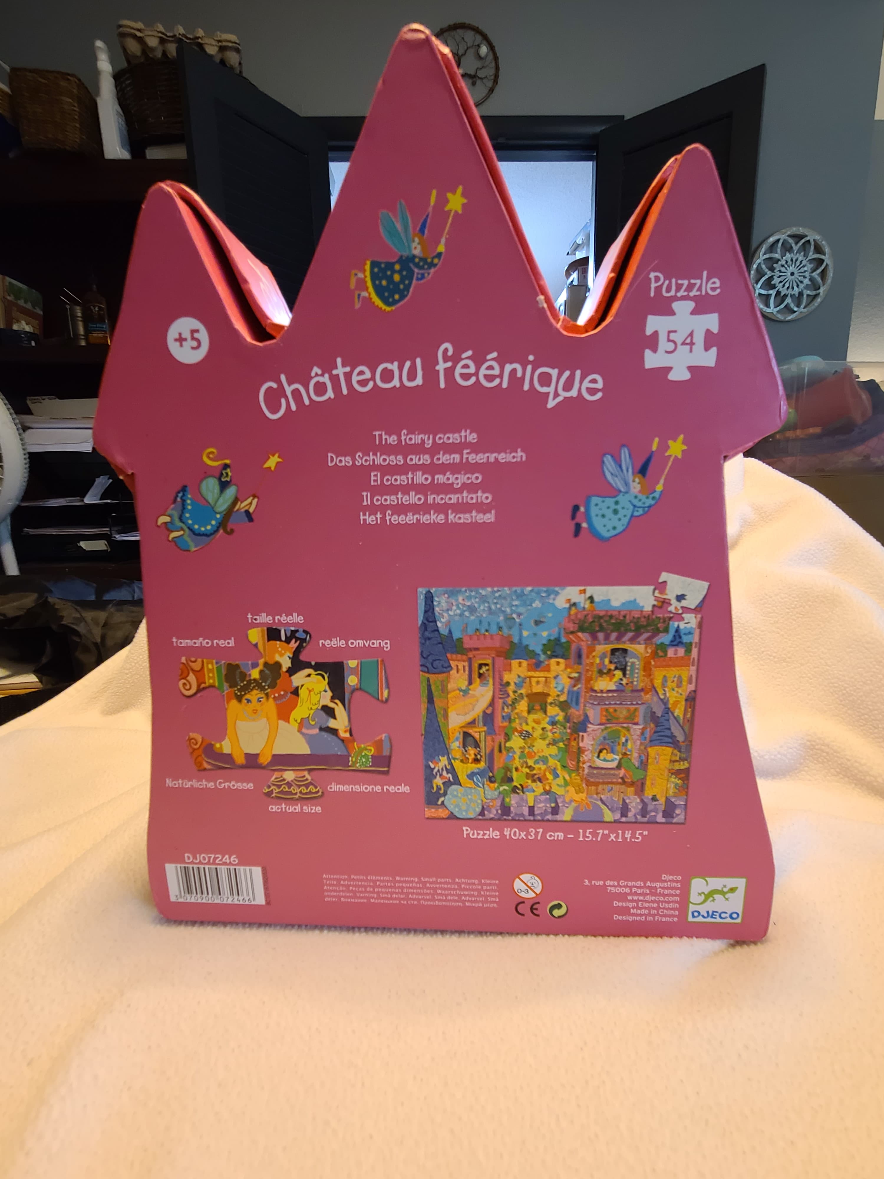 Djeco Fairy Castle 54pc Jigsaw Puzzle 5+ - Thumbnail 2