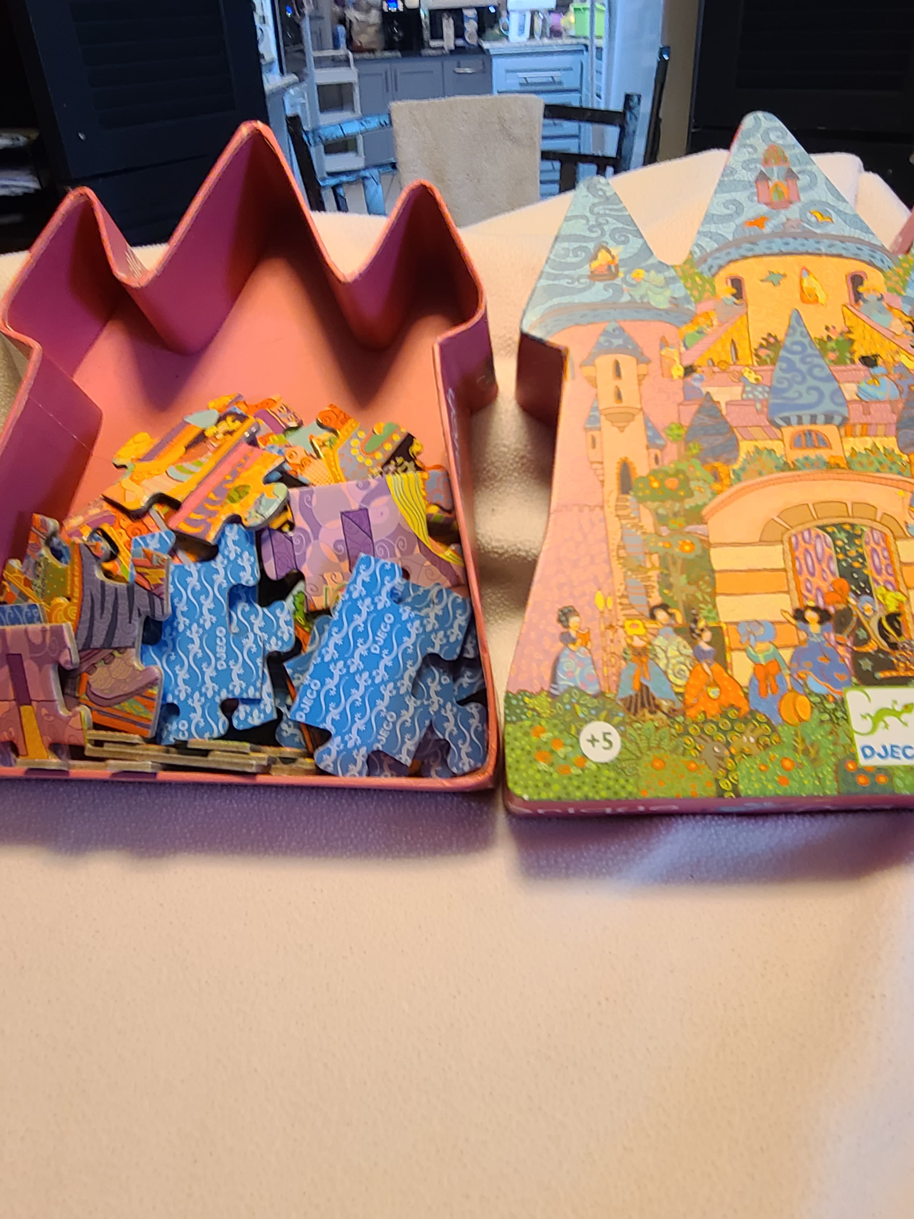 Djeco Fairy Castle 54pc Jigsaw Puzzle 5+ - Thumbnail 4