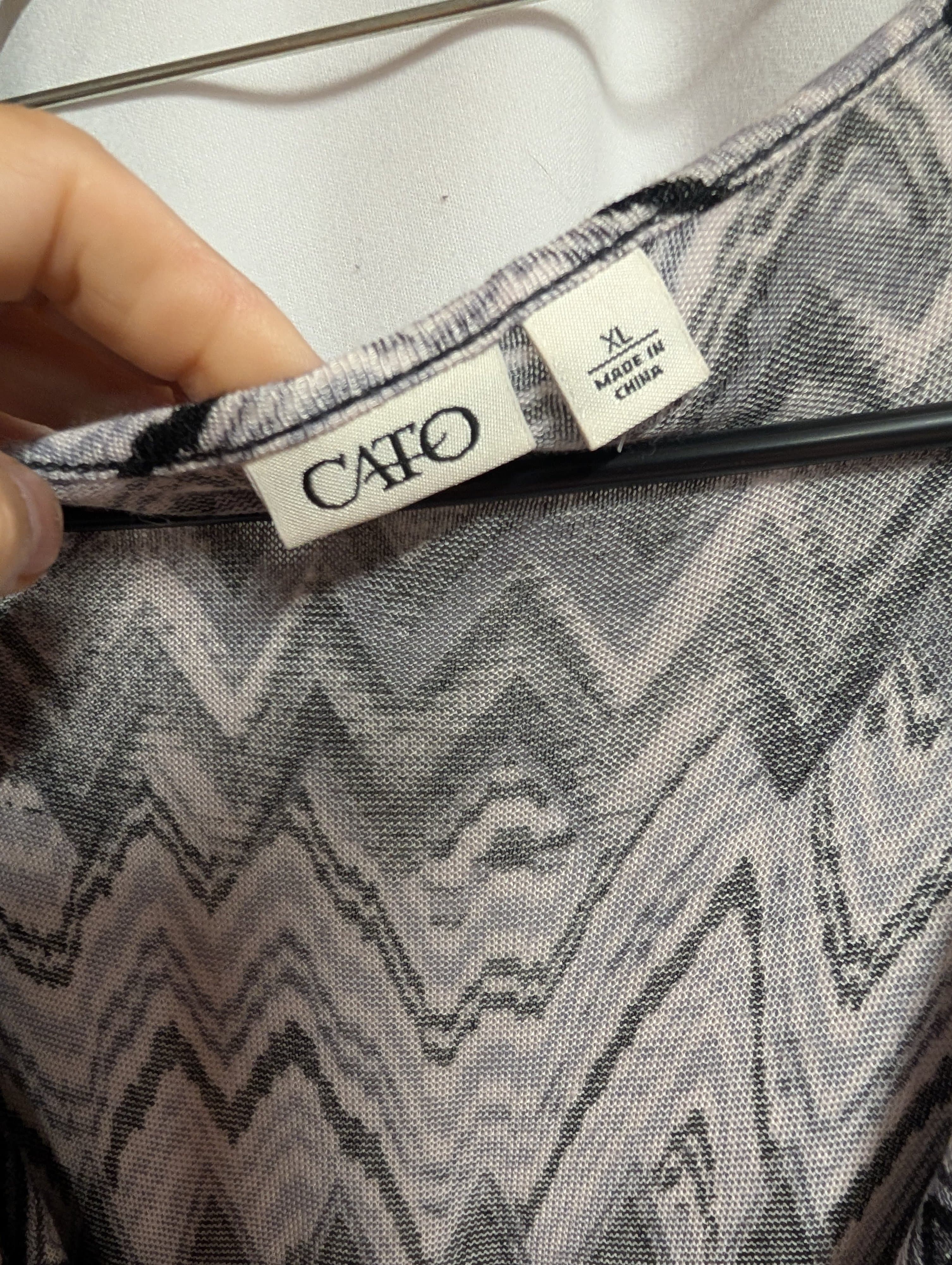 Cato Women's Chevron Pattern Dress Size S - Thumbnail 3