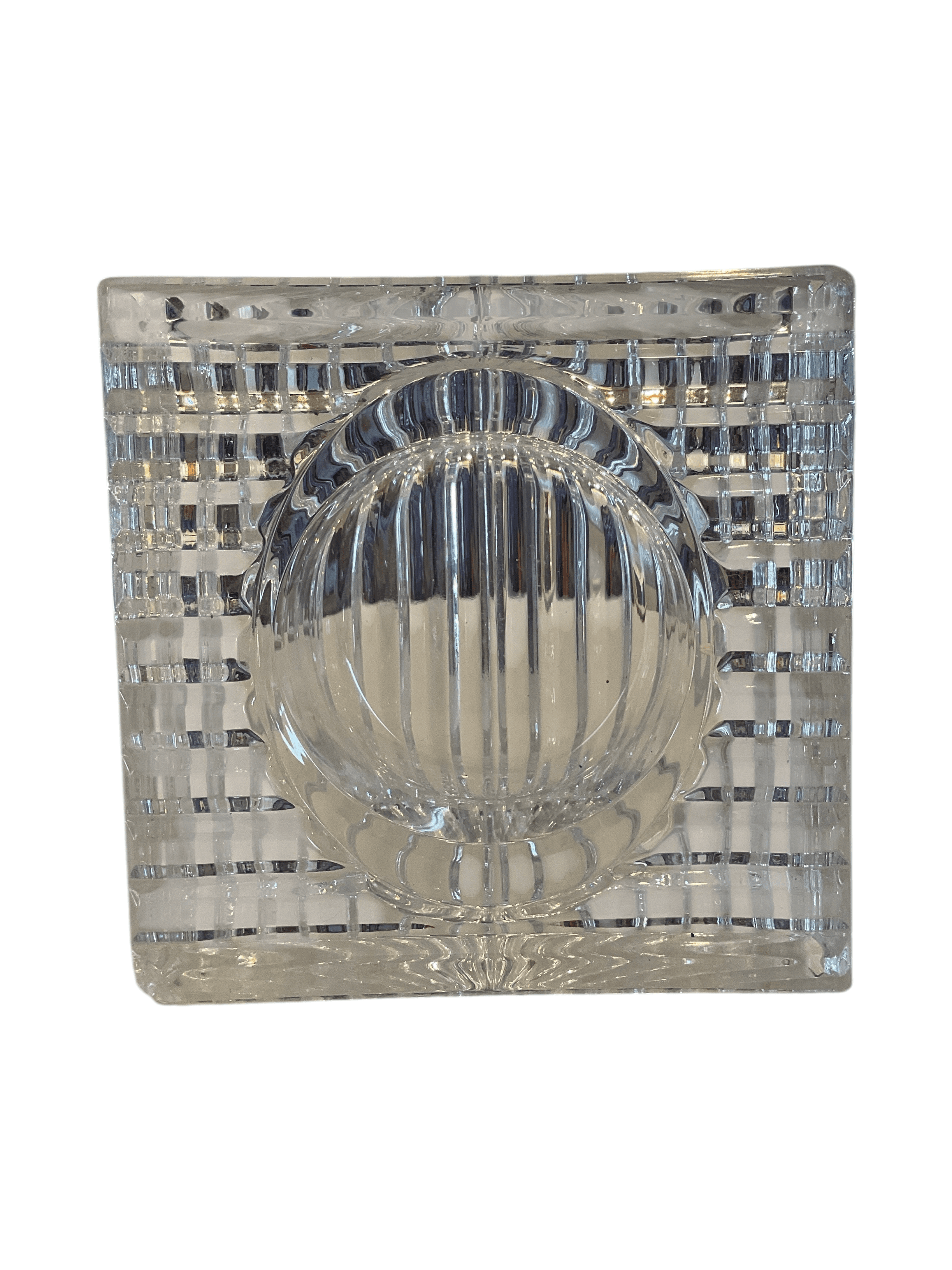 Mikasa Crystal Desk Clock with Roman Numerals - Thumbnail 5
