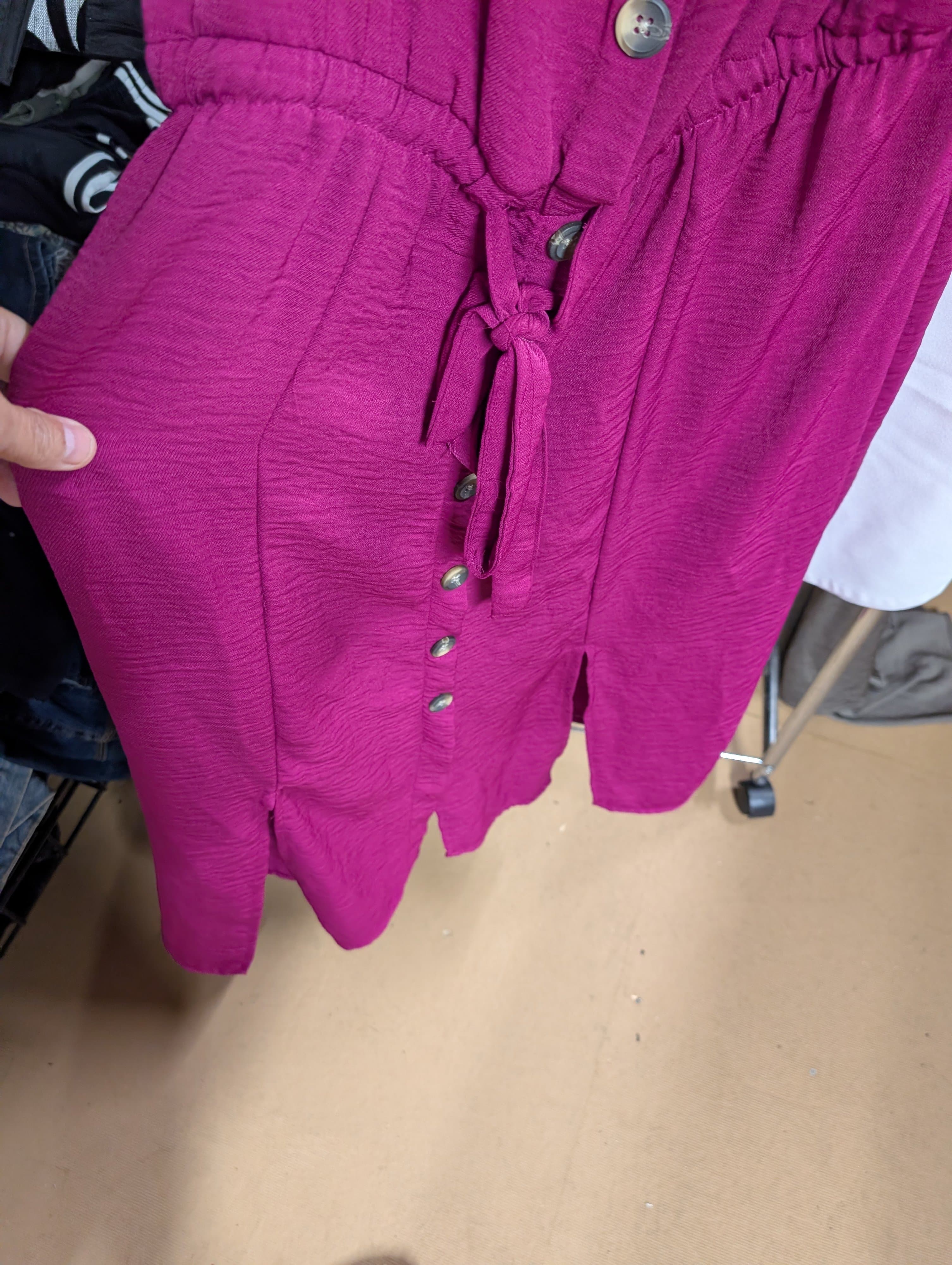 Millenium Women's XL Button-Front Dress - Thumbnail 2