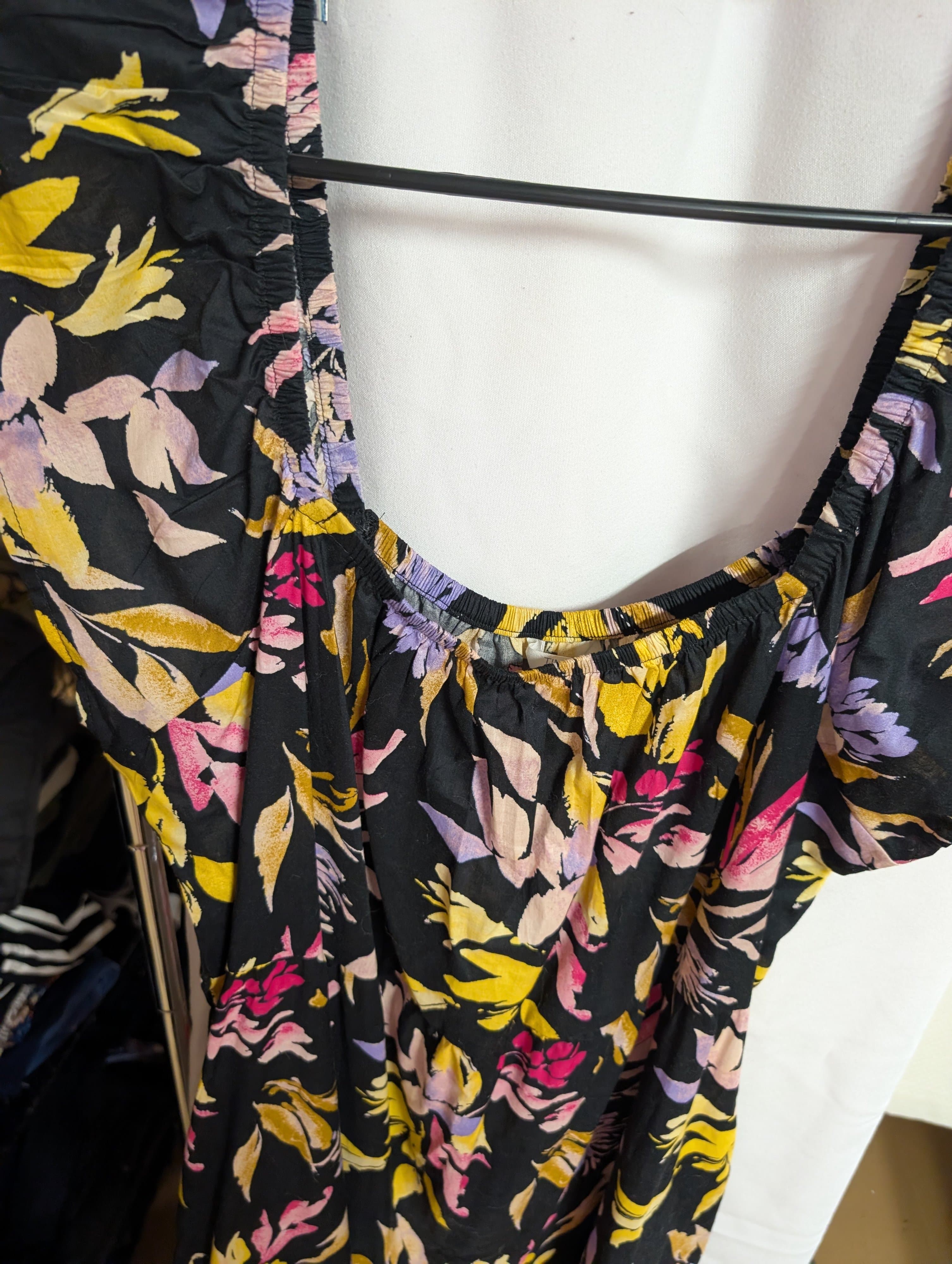 Time and Tru Floral Dress Size L (12-14) - Thumbnail 2