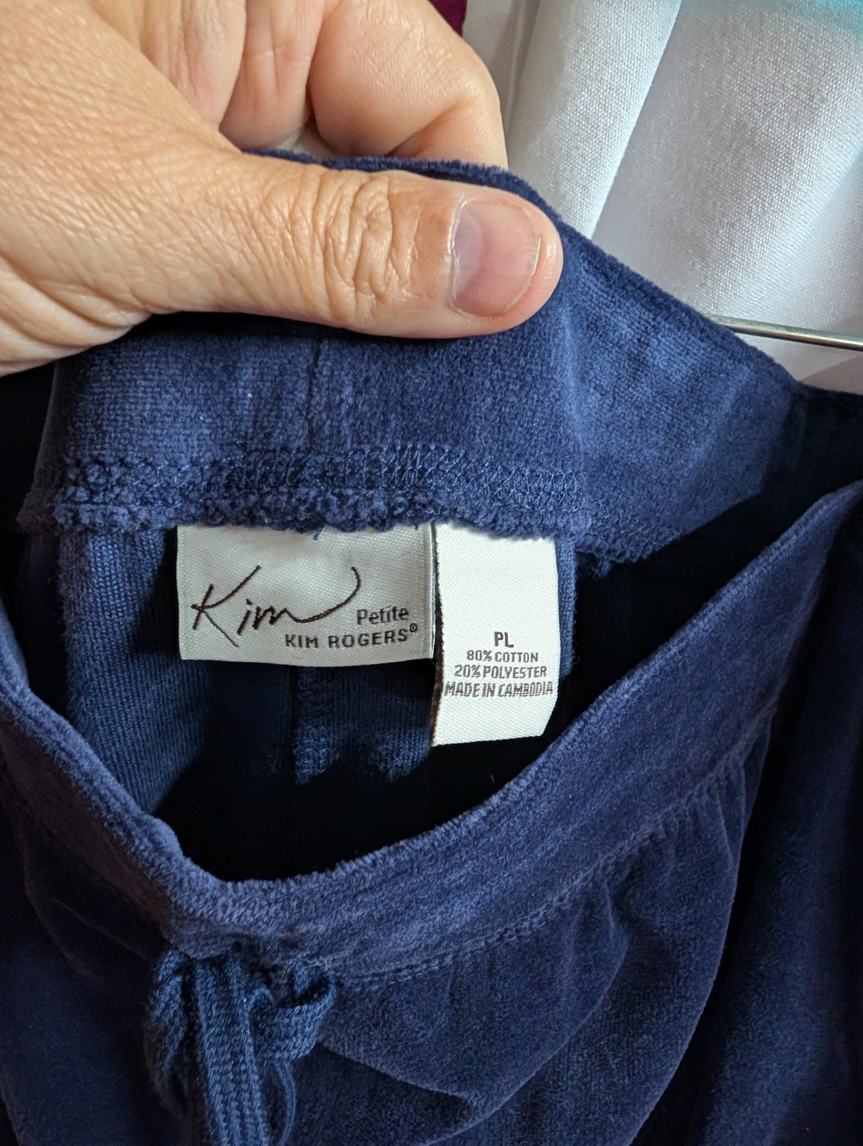 Kim Rogers Petite Navy Track suit PXL - Thumbnail 2