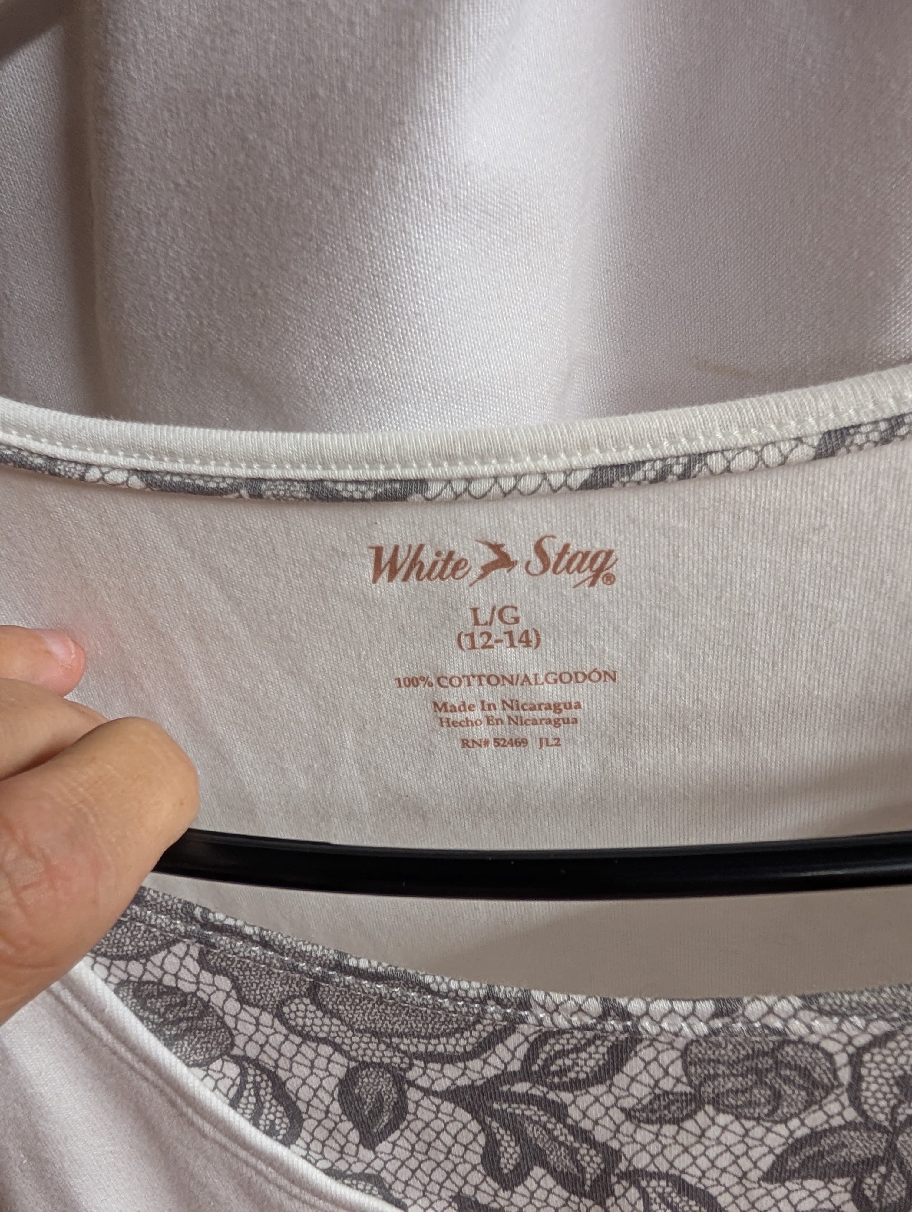 White Stag Women's Long Sleeve Top Size L/G (12-14) - Thumbnail 2