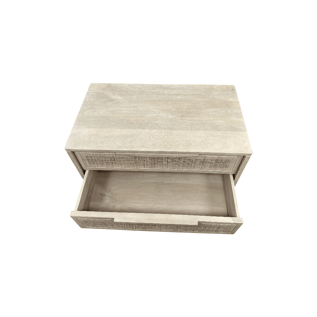 Lulu and Georgia Hannah 3-Drawer Nightstand - Thumbnail 6