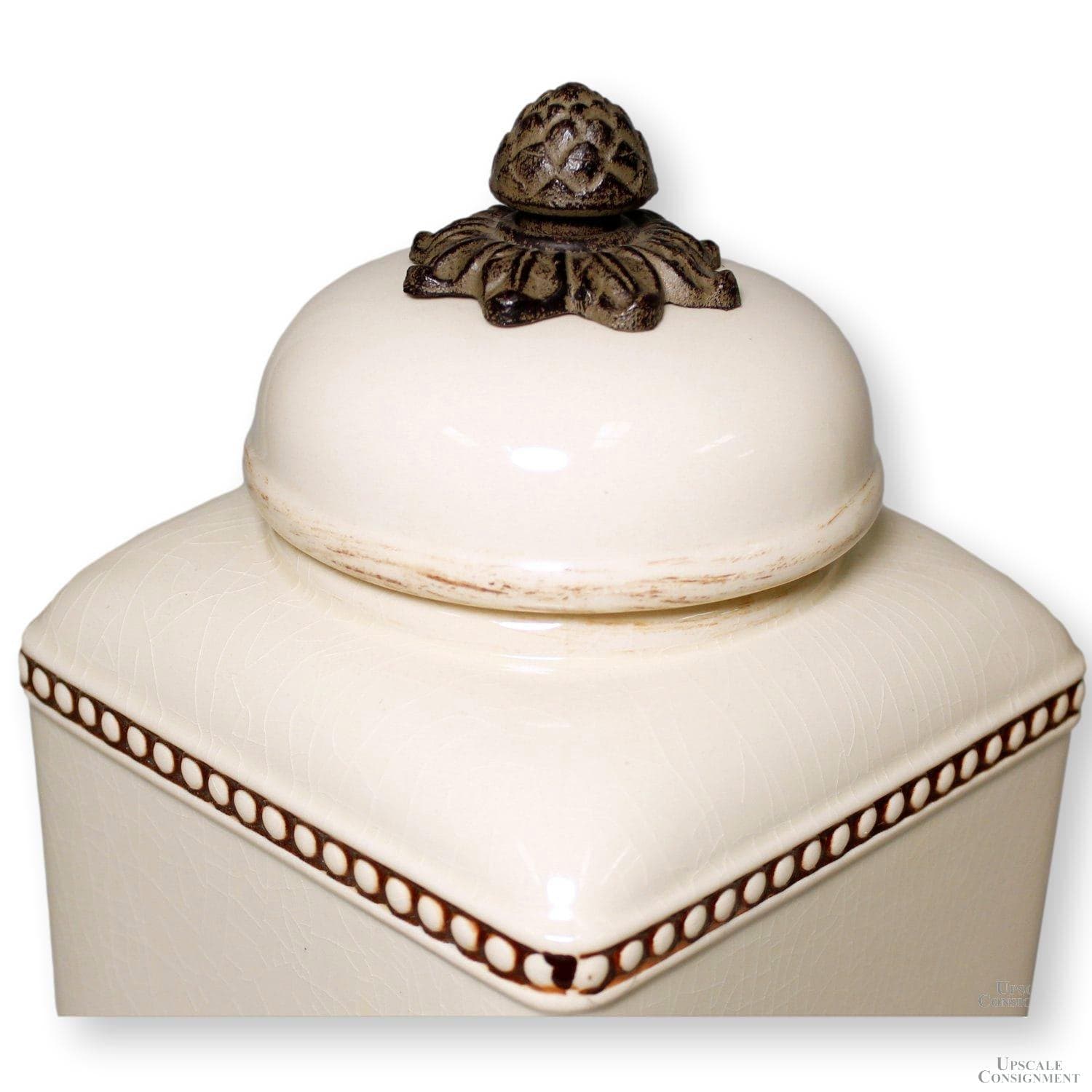 Gracious Goods Ceramic Canister Set - Thumbnail 5