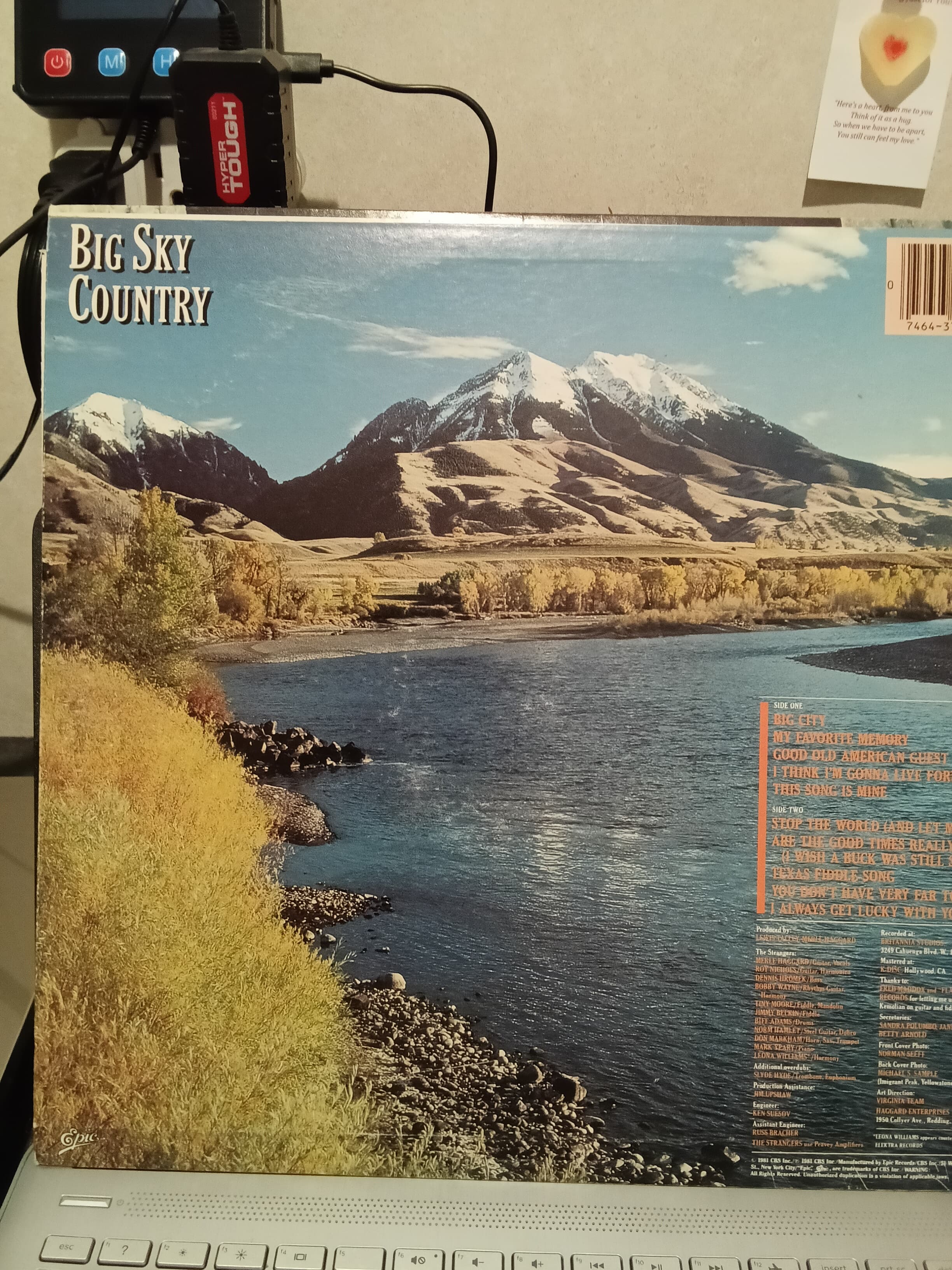 Merle Haggard Big City Vinyl Record by Epic - Thumbnail 2