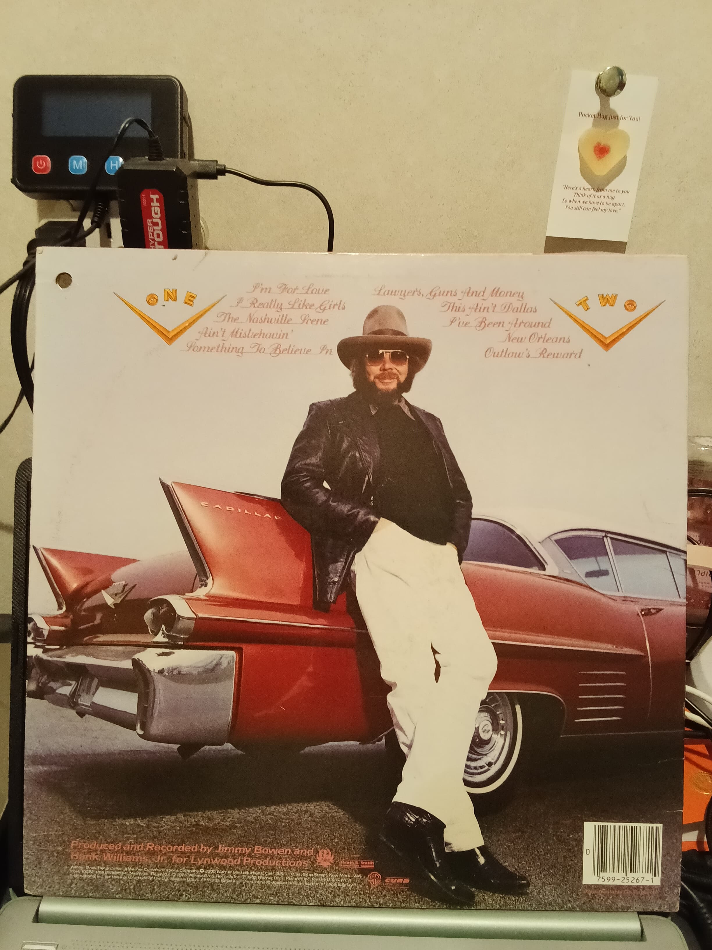 Hank Williams Jr. Five-O Vinyl Record - Thumbnail 3