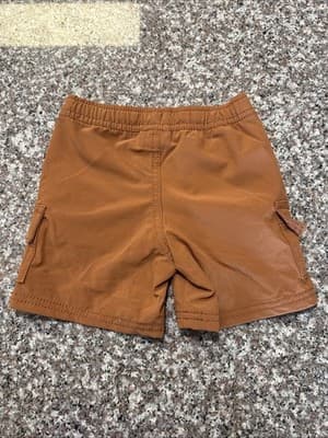 Cat & Jack Cargo Shorts Boys Size 12M NEW - Thumbnail 2
