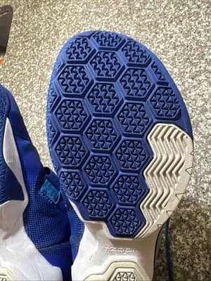 Excellent- Nike LeBron Soldier Blue High Top Basketball Sneakers- Size 11.5 Mens - Thumbnail 9