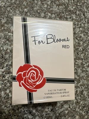 For Blooms RED Womens Perfume 3.4oz EDP Spray New Sealed Rich Jasmine Rose Scent
