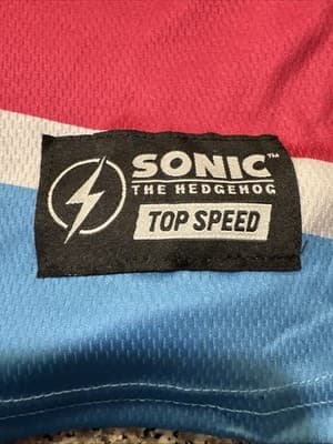 Boys Sonic the Hedgehog Hockey Jersey Sega Sonic Graphic Boys XL - NEW - Thumbnail 4