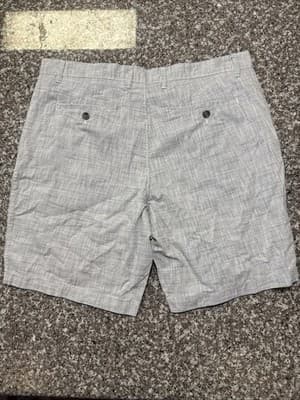 Men's Flat Front Shorts Size 36 NWT Flat Front Cotton 9" inseam - Thumbnail 3