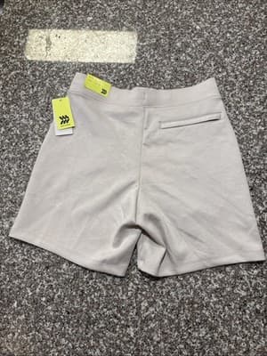 All in Motion Stone Sleek Spacer Shorts 7" Inseam Elastic Waist Women's S NWT - Thumbnail 3