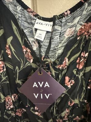 AVA & VIV New W/ Tags Dress Women’s XXL - Thumbnail 2