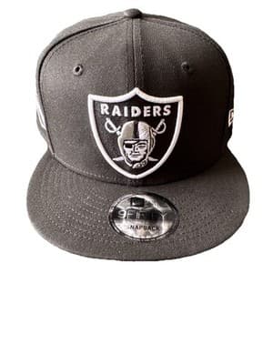 New Era 9FIFTY Las Vegas Raiders NFL Football Snapback Cap Hat Black - Thumbnail 2