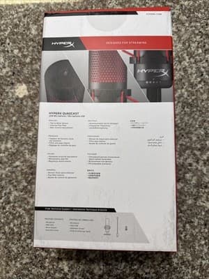 HyperX QuadCast USB Condenser Gaming Microphone For PC/ Mac/ PS5/ PS4 (4P5P6AA) - Thumbnail 3