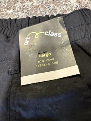 Art Class Girls (M)8 Cargo Stretch Pants - Black - New With Tags - Target - Thumbnail 2
