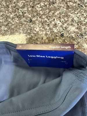 Joy Lab Bootcut Yoga Pant Blue Low Rise Regular Length Size XL NEW - Thumbnail 3