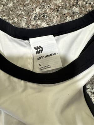 Women's Highneck Racerback Tank Top - All In Motion - Small New Tags Super Soft - Thumbnail 3
