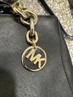 Michael Kors Black Classic Lined Detachable Double Handle Satchel Bag - Thumbnail 3